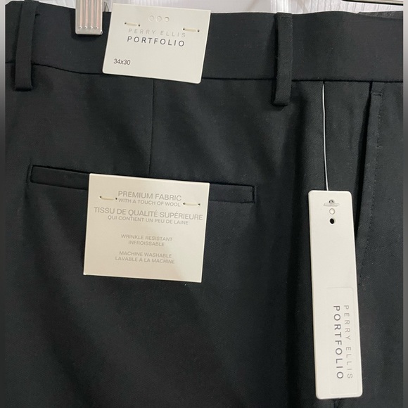 Men’s Perry Ellis black dress pants - Picture 4 of 5